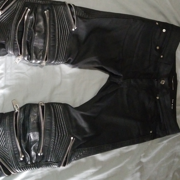saint laurent moto jeans